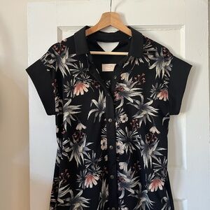 Bodybag by Jude Dark Floral Dress - Size S